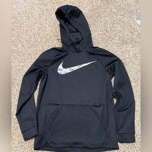 Nike Men’s Hoodie Dri-Fit Black Size Medium EUC